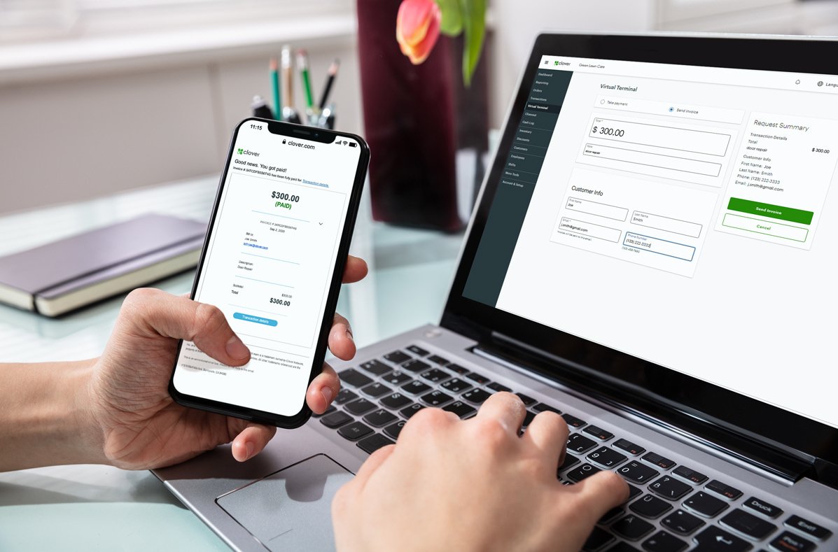 Virtual Terminal Dashboard